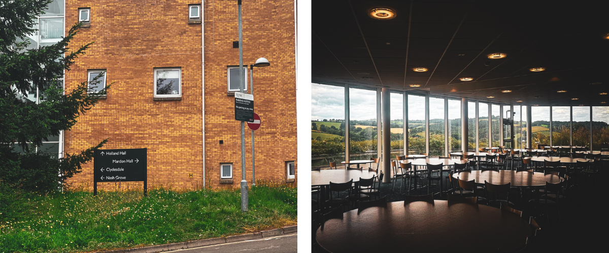 Exeter University Accommodation and Meeting Room